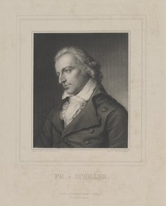 फ्रेडरिक वॉन शिलर का पोर्ट्रेट 1759-1805, सी। 1840 द्वारा अल्ब्रेक्ट फुरचटेगॉट शुल्थीसिस