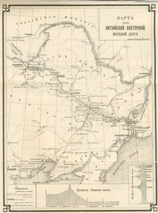 चीनी पूर्वी रेलवे सीईआर, सी। 1903-1906 द्वारा एल्डोना ज़ाबेलो