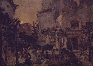 जी बिसेट, 1908 द्वारा ओपेरा कारमेन के लिए स्टेज डिजाइन