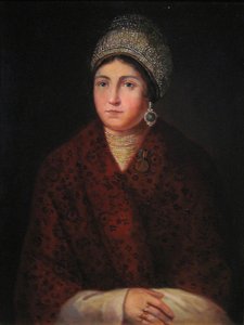 वासिलिसा कोझीना, 1813 द्वारा अलेक्जेंडर एफ. स्मिरनोव