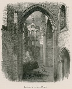 Kirkstall अभय, Transept, उत्तर की तलाश में द्वारा अलेक्जेंडर फ्रांसिस लिडॉन