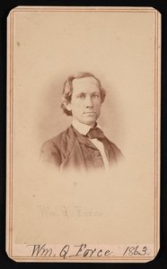 विलियम क्वेरेउ फोर्स का पोर्ट्रेट 1820-1880, जून 1863। द्वारा अलेक्जेंडर गार्डनर