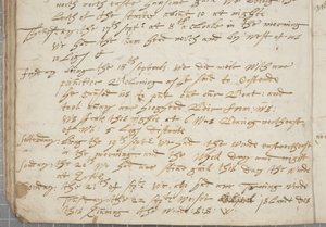 अलेक्जेंडर गिलेस्पी की पत्रिका, विस्तार, 1674 द्वारा अलेक्जेंडर गिलेस्पी