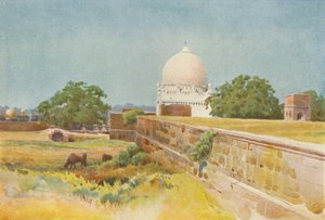 ए नामलेस मकबरा, बीजापुर, c1880 1905।