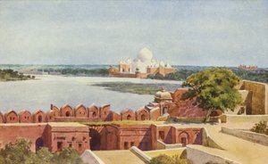 किले से ताज, आगरा द्वारा अलेक्जेंडर हेनरी हल्लम मरे