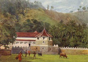 टोंड का मंदिर, कैंडी, बाहरी