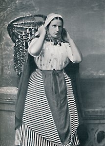 ए न्यूहेवन फिशवाइफ, स्कॉटलैंड, 1912 द्वारा अलेक्जेंडर इंगलिस