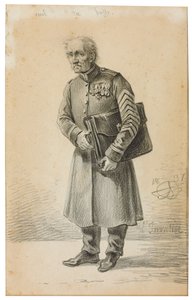 1837 में इंपीरियल रूसी सेना का एक वेटरन