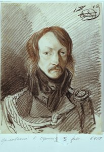 अलेक्सई पावलोविच लांसोय का पोर्ट्रेट 1789-1855, 1813