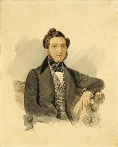 निकोले मिखाइलोविच डोनारोव का पोर्ट्रेट 1806-1849, 1830s
