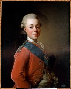 पॉल I (1754 - 1801) का पोर्ट्रेट, रूस के सम्राट। अलेक्जेंडर रोसलिन द्वारा पेंटिंग (1718 - 1793) ई.सी. मुकदमा. द्वारा अलेक्जेंडर रोजलिन