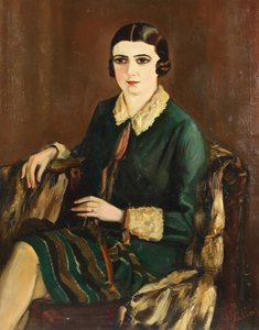 लिली ब्रिक का पोर्ट्रेट 1891-1978, 1921 द्वारा अलेक्जेंडर सिलिन्स