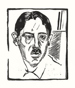 सेल्फ-पोर्ट्रेट, 1919 द्वारा अलेक्जेंडर वासिलीविच शेचेंको