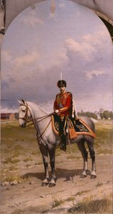 सम्राट निकोलस द्वितीय का पोर्ट्रेट 1868-1918, 1908
