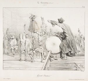 ग्रेंड्स सौतेरर्स ;, ला कैरिकेचर से, 1823-60। द्वारा अलेक्जेंड्रे गेब्रियल डिकैम्प्स
