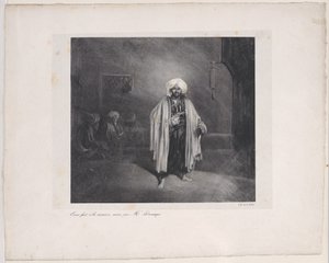 स्थायी तुर्क, 1831। द्वारा अलेक्जेंड्रे गेब्रियल डिकैम्प्स