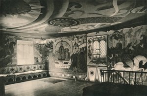 हॉल में सजावट, c1927 द्वारा अलेक्जेंड्रे जकोलेफ