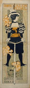 सैलून पेडल विज्ञापन पोस्टर, 1897