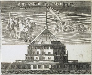 क्रोनस्टाट में फोर्ट क्रोनश्लोट, 1717 द्वारा एलेक्सी इवानोविच रोस्तोवत्सेव