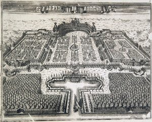 ओरानियानबाम, 1717। द्वारा एलेक्सी इवानोविच रोस्तोवत्सेव