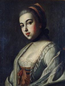काउंटेस एना वोरोत्सोवा का पोर्ट्रेट 1743-1769, 1761 द्वारा एलेक्सी पेट्रोविच एंट्रोपोव