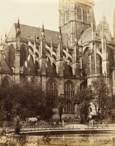 सेंट ओवेन, रूयन। 1856 (एल्बम सिल्वर प्रिंट)