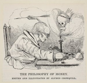 द फिलॉसफी ऑफ मनी, पब। सी। 1842 द्वारा अल्फ्रेड क्रोक्विल