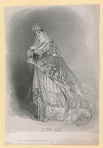 जुलाई 1837 में प्रकाशित आरजे लेन द्वारा उकेरी गई गिदित पास्ता द्वारा अल्फ्रेड एडवर्ड चैलन
