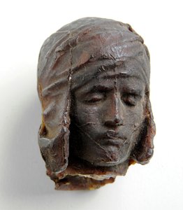 इकारस के प्रमुख के लिए Maquette, c.1884 (प्लास्टर और मोम)