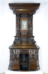 सैम विल्सन चिमनी, c.1908-14 (कांस्य) द्वारा अल्फ्रेड गिल्बर्ट