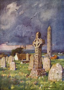 Clonmacnoise, काउंटी Roscommon द्वारा अल्फ्रेड हेटन कूपर
