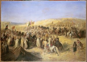 नेपोलियन III (1808-73) अल्जीरिया में, 21 मई 1865