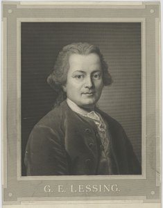 गोटथोल्ड एप्रैम लेसिंग का पोर्ट्रेट 1729-1781, सी। 1840।