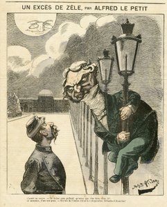 ले ग्रेलोटा के कवर के लिए अल्फ्रेड ले पेटिटी (1841-1909) द्वारा चित्रण द्वारा अल्फ्रेड ले पेटिट