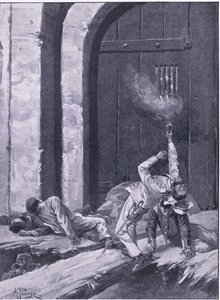दिल्ली: लेफ्टिनेंट सल्कल्ड, बंगाल इंजीनियर्स ने कश्मीर गेट को उड़ाया, ब्रिटिश बैटल ऑन लैंड एंड सी, 1915 द्वारा अल्फ्रेड पीयर्स