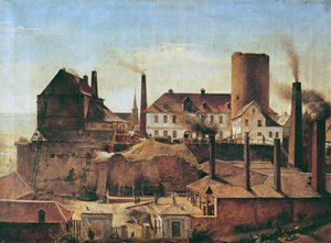 बर्ग वेटर में हरकोर्ट फैक्ट्री, c.1834 द्वारा अल्फ्रेड रिटेल