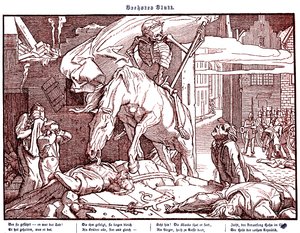 Totentanz 1848: एक गणतंत्र नायक के रूप में मृत्यु Death द्वारा अल्फ्रेड रिटेल