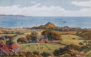 गोल्फ लिंक्स से Criccieth द्वारा अल्फ्रेड रॉबर्ट क्विंटन