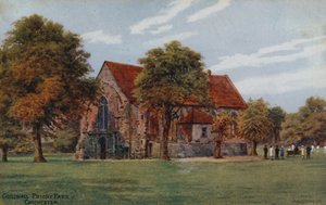 गिल्डहॉल, Priory पार्क, Chichester द्वारा अल्फ्रेड रॉबर्ट क्विंटन