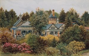 Llandrindod वेल्स, रॉक स्पा द्वारा अल्फ्रेड रॉबर्ट क्विंटन