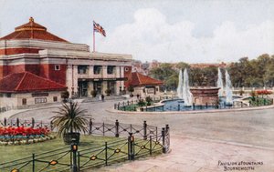 मंडप और फव्वारे, बोर्नमाउथ द्वारा अल्फ्रेड रॉबर्ट क्विंटन
