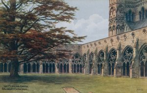 द क्लिस्टर गर्थ, सैलिसबरी कैथेड्रल द्वारा अल्फ्रेड रॉबर्ट क्विंटन