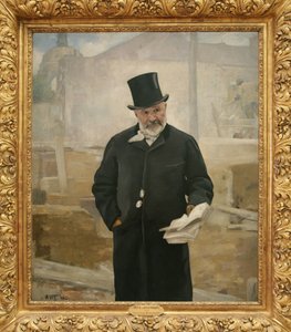 एडोल्फ अल्फंड का पोर्ट्रेट (1817-1891),1888 (कैनवास पर तेल) द्वारा अल्फ्रेड रोल
