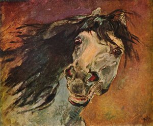 अंडालूसी घोड़ा सिर, c1910 द्वारा अल्फ्रेड रोल