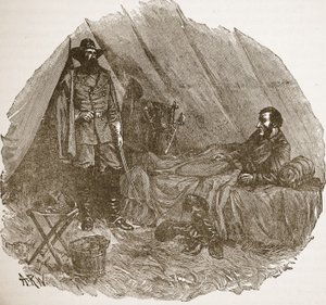 एक किताब पब से। 1896 (उत्कीर्णन)