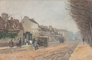 हेलोइस बुलेवार्ड, अर्जेंटीना, 1872। द्वारा अल्फ्रेड सिसली