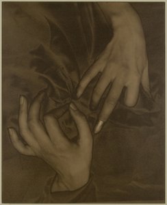 जॉर्जिया ओ'कीफ - हैंड्स एंड थिम्बल, 1919।