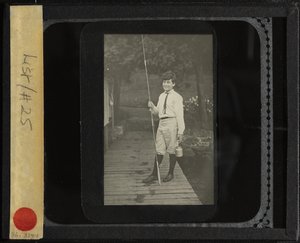 फिशिंग पोल के साथ शीर्षकहीन हावर्ड, 1910 या 1912। द्वारा अल्फ्रेड स्टिग्लिट्ज़
