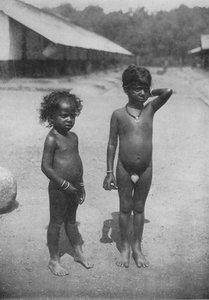 तमिल एस्टेट चिल्ड्रेन, c1890, 1910