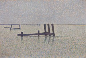 चैनल Nieuwpoort पर, सी। 1889